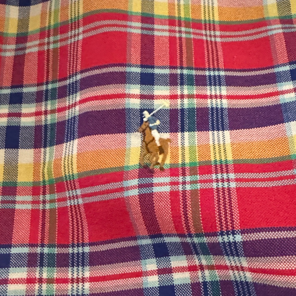 Ralph Lauren Multicolor Plaid Classic Fit Shirt